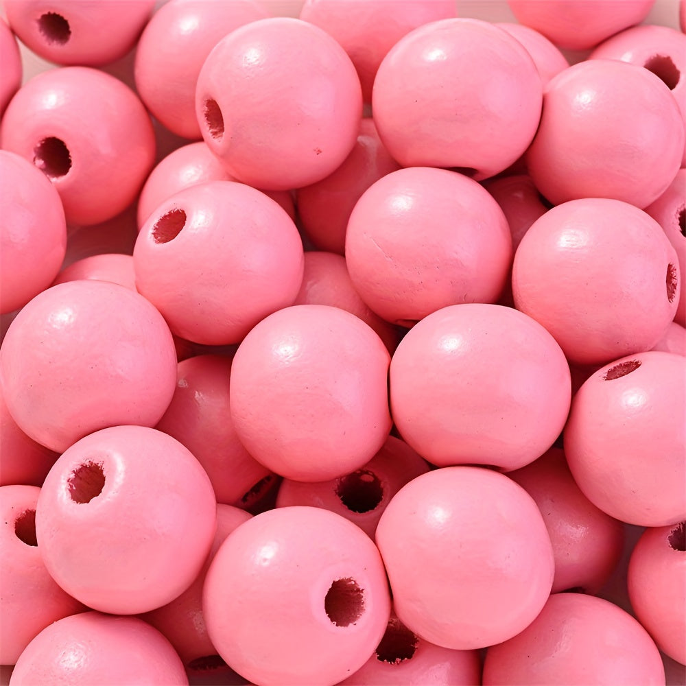 Marine-Themed Wooden Beads