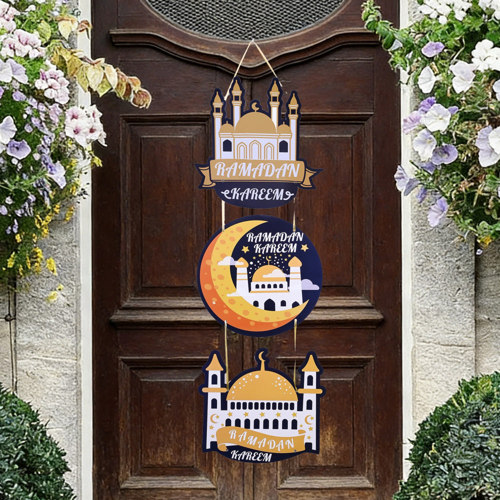 Eid Mubarak Door Hanging Flags