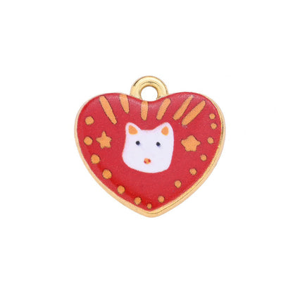 1-Piece Vintage Gold Animal & Nature Charm Pendant