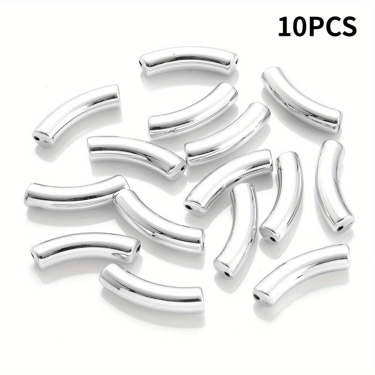 Acrylic Elbow Beads