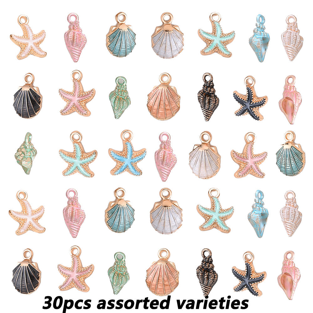 Ocean Enamel Pendants