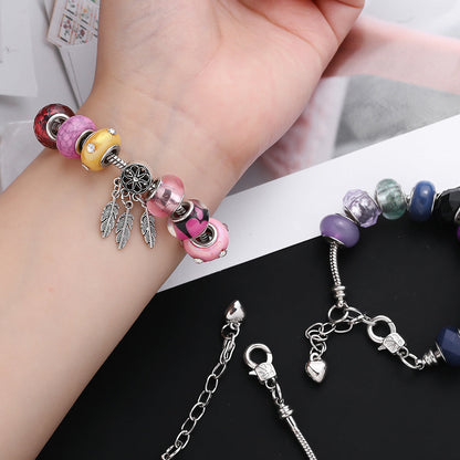 Beadable Chain Bracelet DIY Set