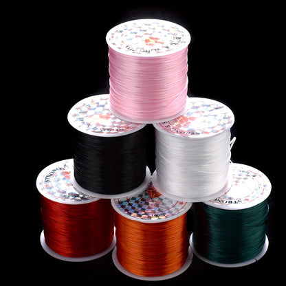 Elastic Crystal Bead Thread