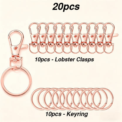 Alloy Keychain Making Kit