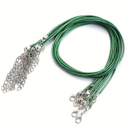 Waxed Leather Necklace Cord