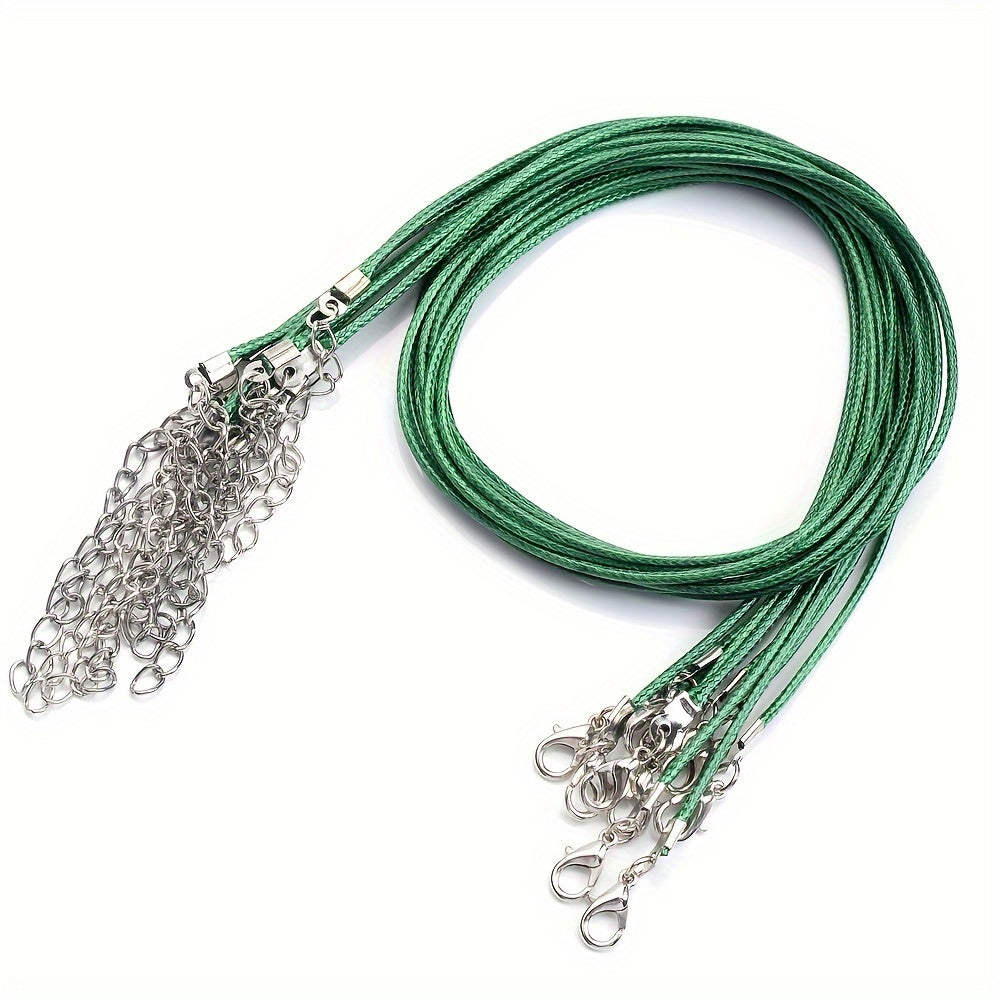 Waxed Leather Necklace Cord