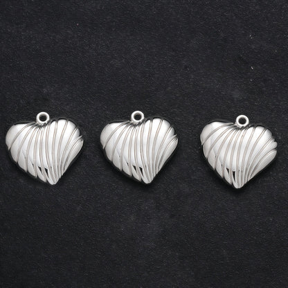10PCS Gold & Silver CCB Love Pendant Set