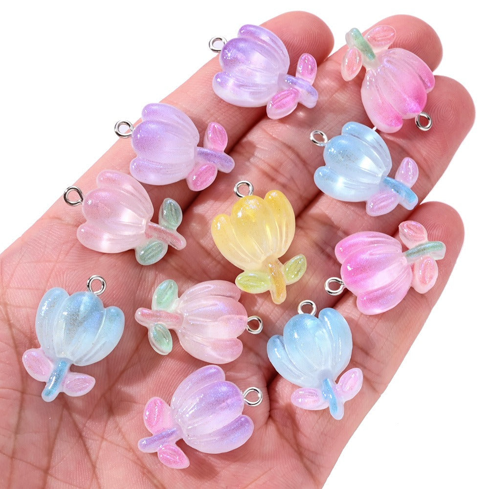 3D Resin Tulip Charms