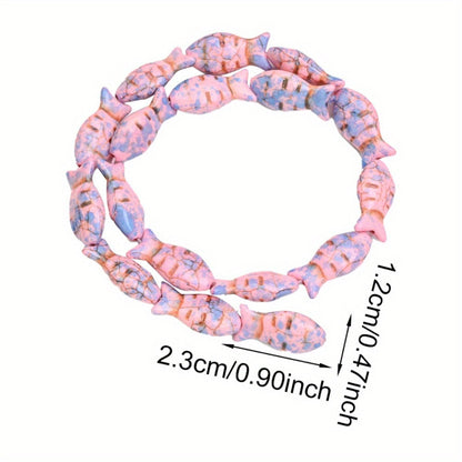 Turquoise Fish Shape Beads