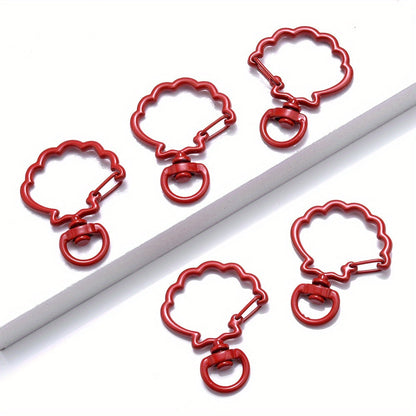 Shell Shape Lobster Clasp Hooks