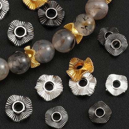 Wave Alloy Beads