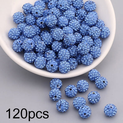 Rhinestone Spacer Beads Set