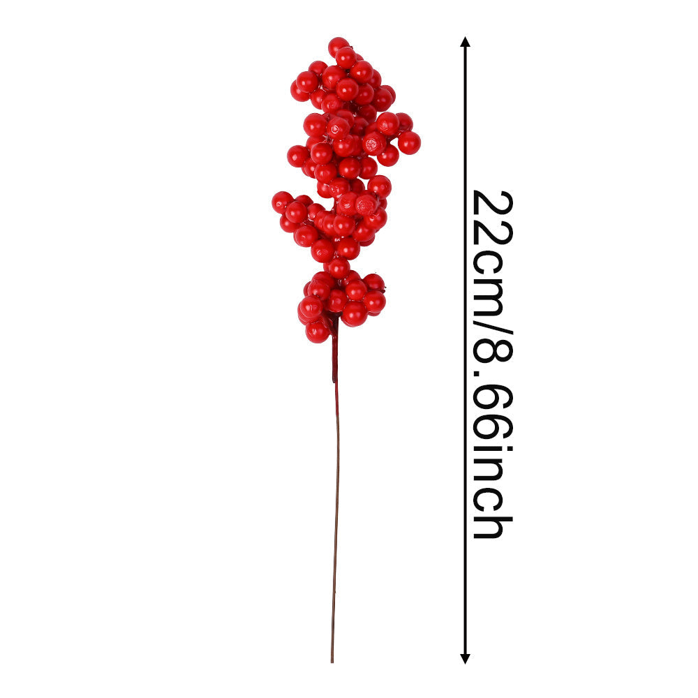 Christmas Red Fruit Tree Skewers