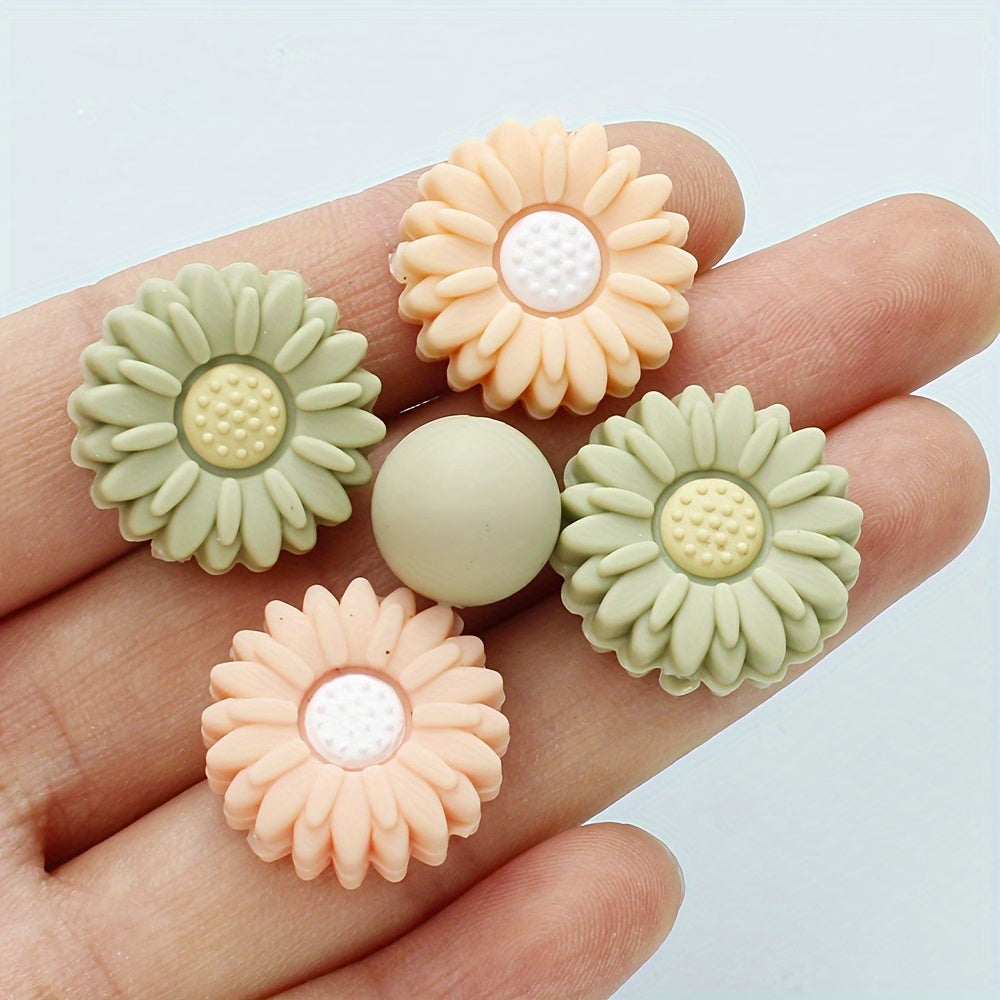 Daisy Series Silicone Beads
