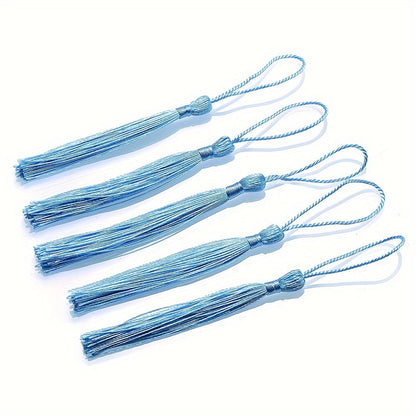 Vibrant Long Tassel Set