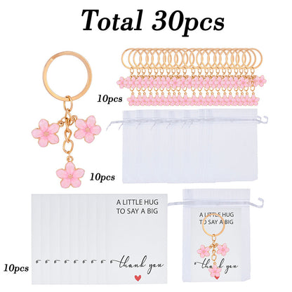 Flower Keychain Making Gift Set