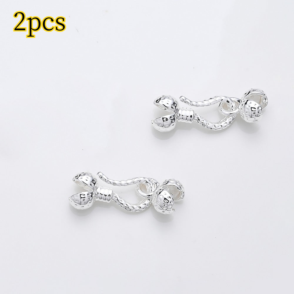 Gold Brass Fish Hook Clasps