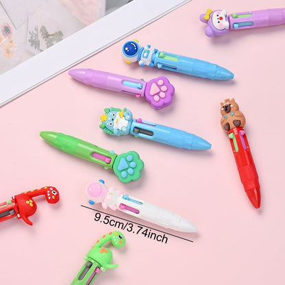Cartoon Animal Retractable Ballpoint Pens