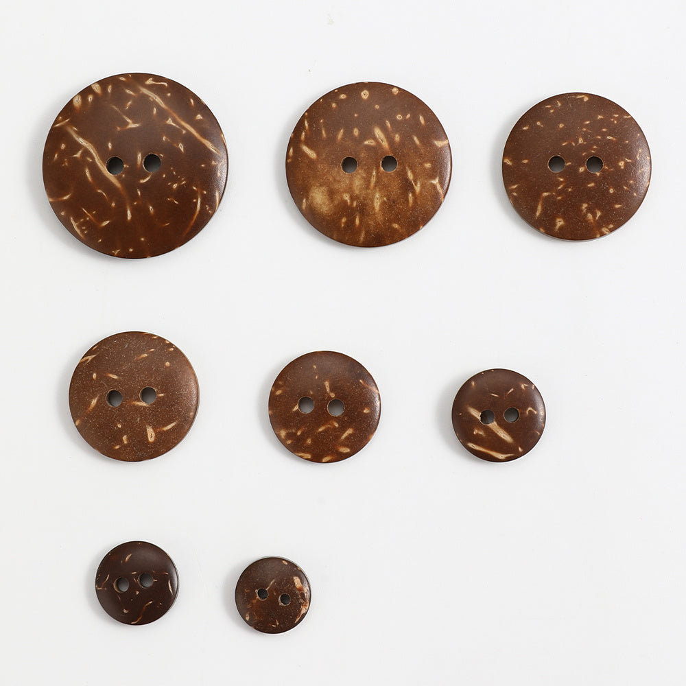 Natural Coconut Shell Buttons