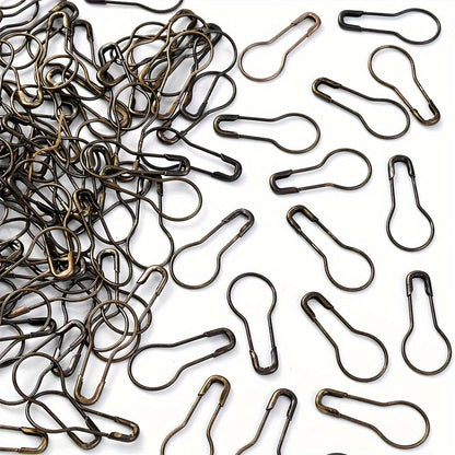 100PCS 10×22mm Iron Safety Pin Set