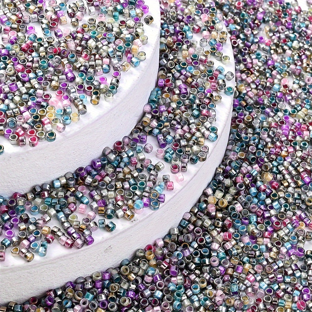 15g 2mm Gradient Tube Glass Bead Set