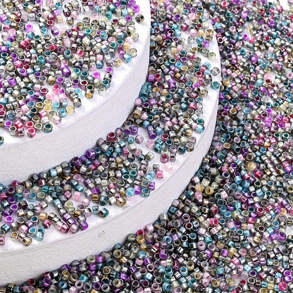 15g 2mm Gradient Tube Glass Bead Set