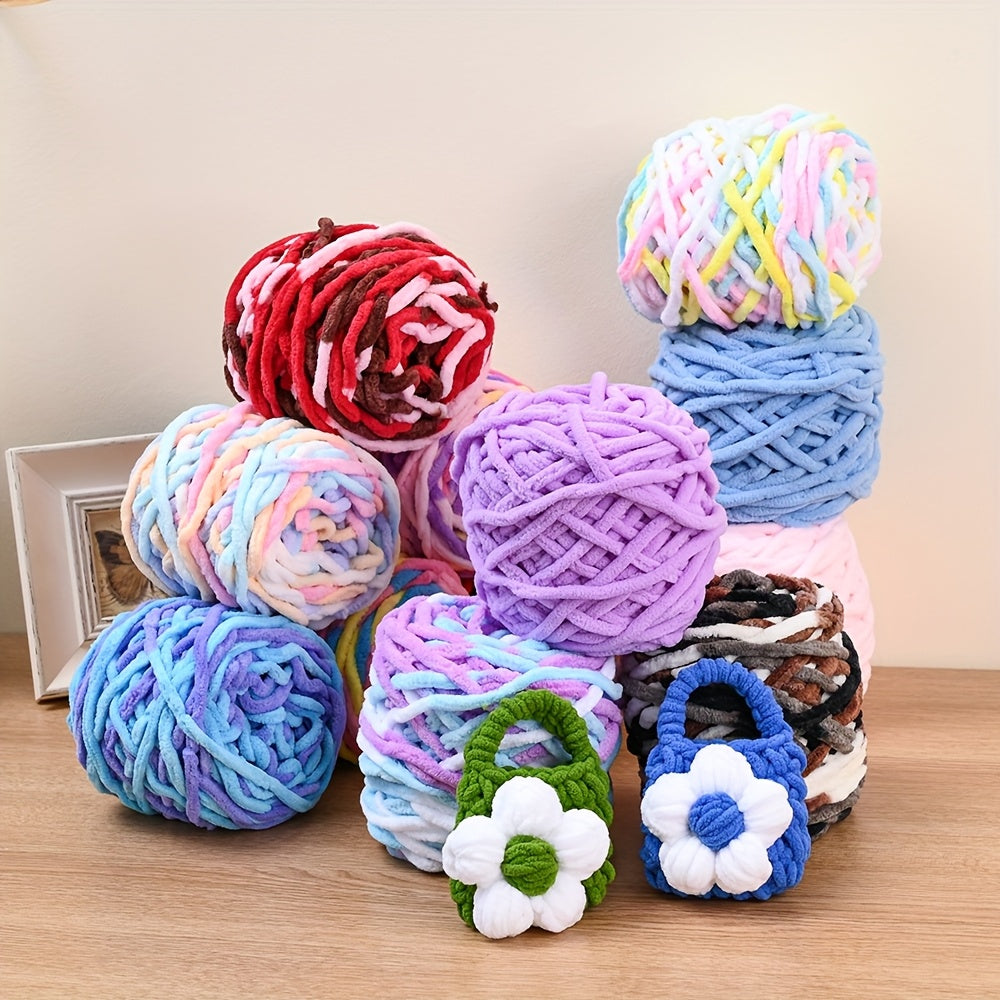 1 Roll 50m 7mm Super Soft Chunky Yarn