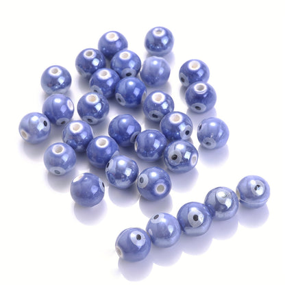 10PCS 10mm Multicolor Ceramic Bead Set