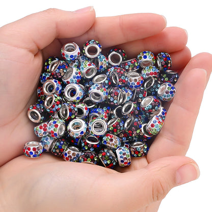 Alloy European Large Hole Bead Pendants