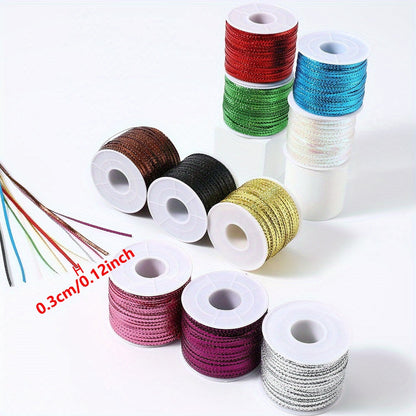 100 m/Roll 3 mm Christmas Ribbon Cord