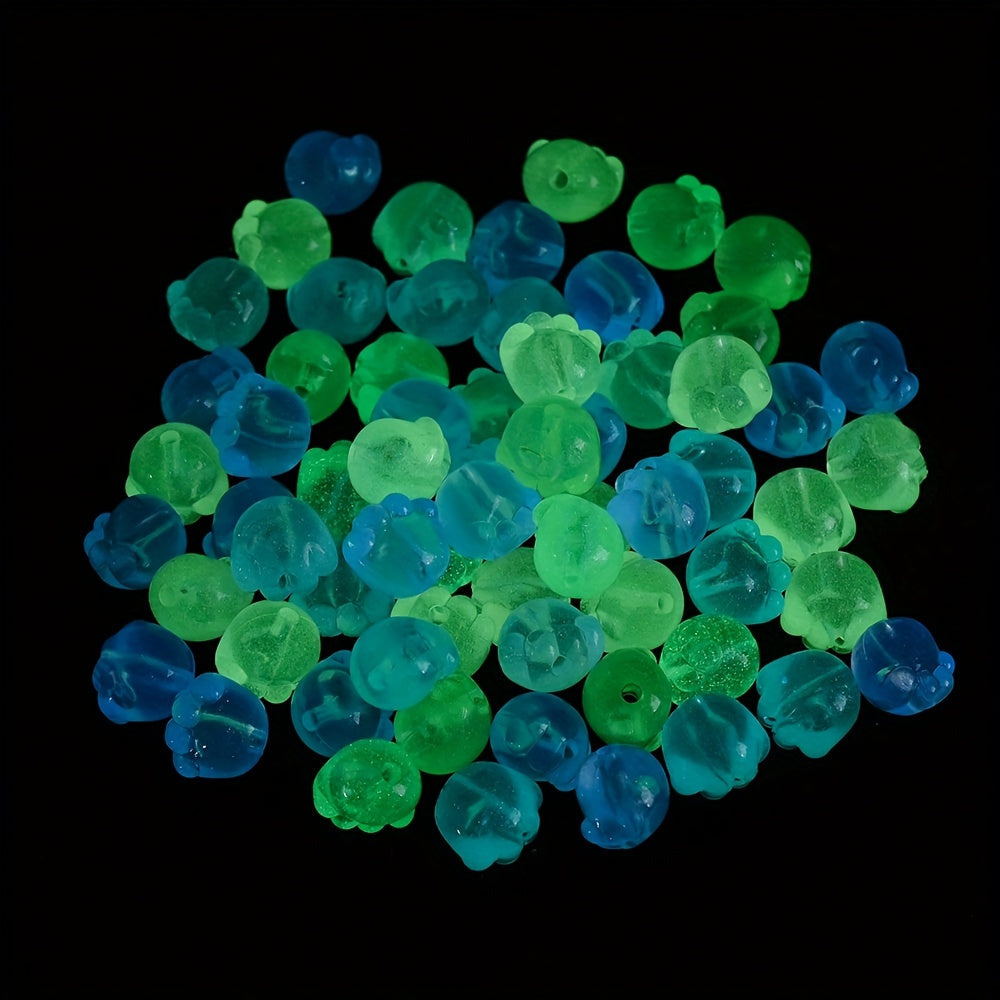 Cat Paw Acrylic Luminous Beads