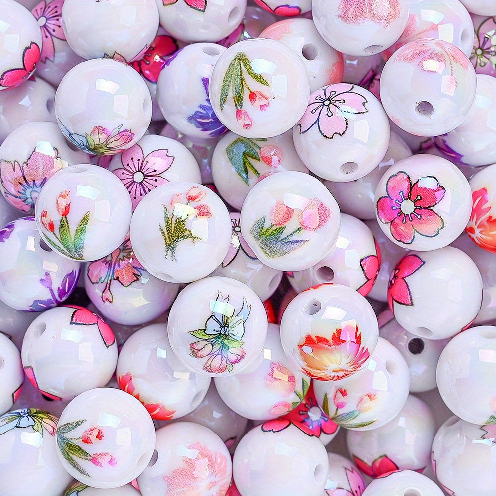 Tulip Cherry Blossom Beads