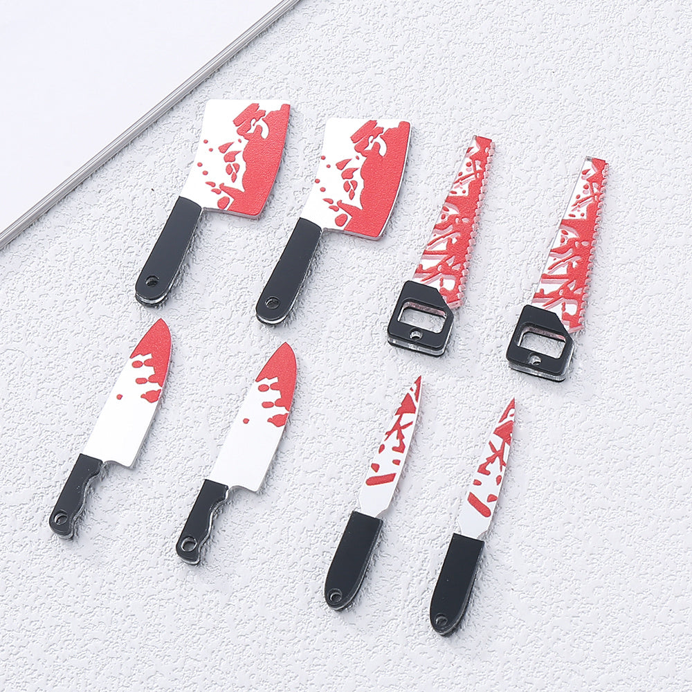 Mini Acrylic Halloween Charms