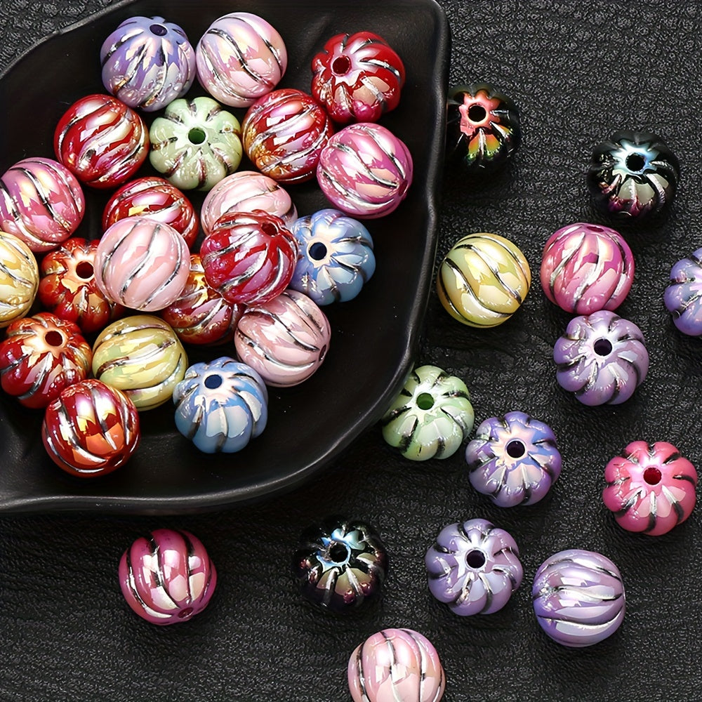 Pumpkin Acrylic Beads