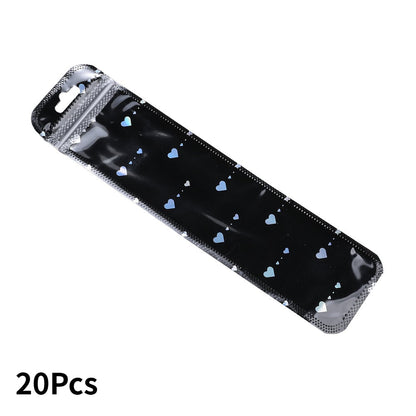 Iridescent Self-Sealing Jewelry Bags
