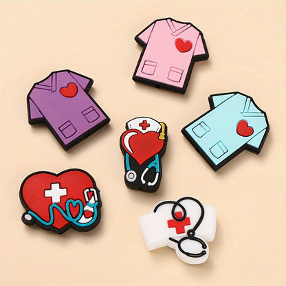 Nurse Theme Silicone Beads