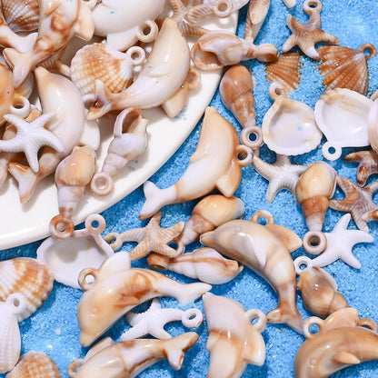 Marine Life Acrylic Pendants