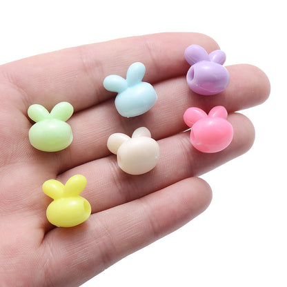 Acrylic Rabbit Beads