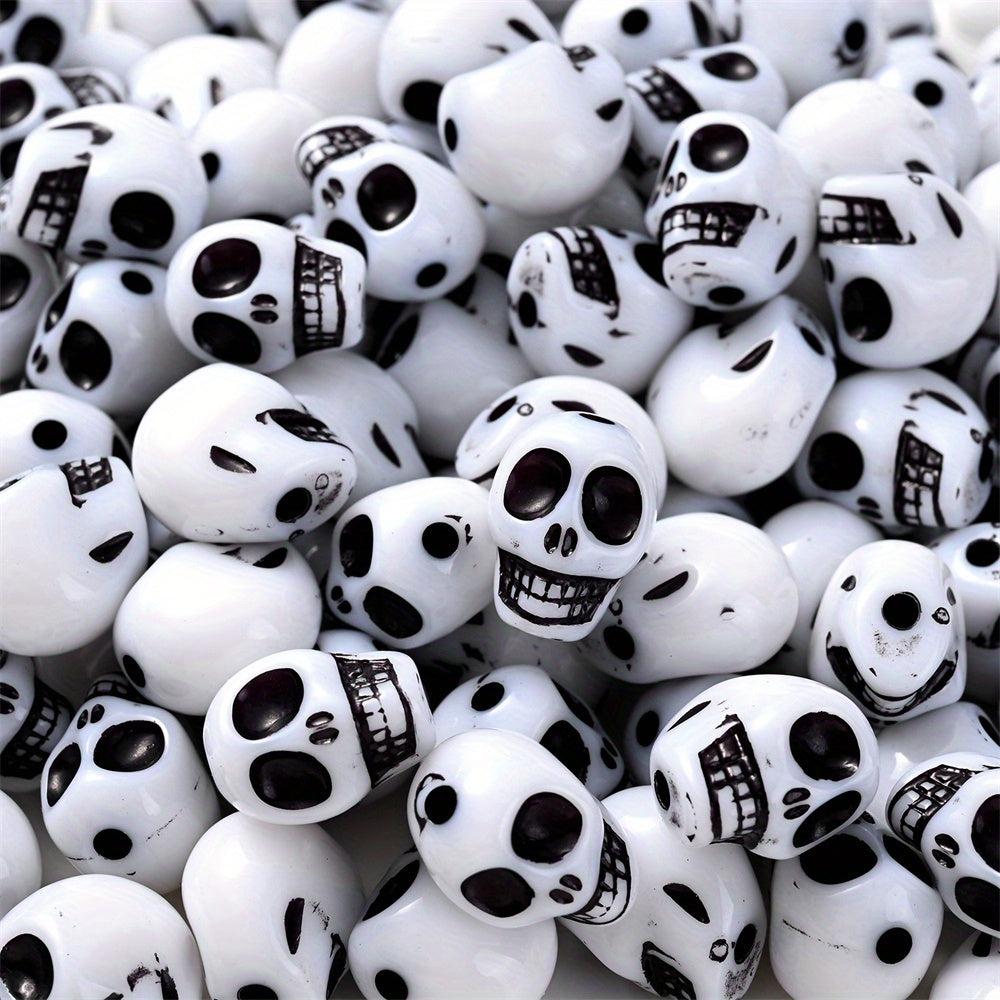 Skull Acrylic Beads