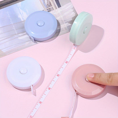 1PC 1.5m Retractable Mini Soft Measuring Tape