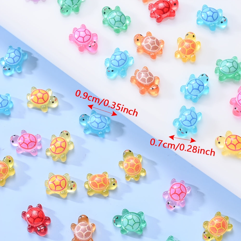 Luminous Resin Turtle Patches