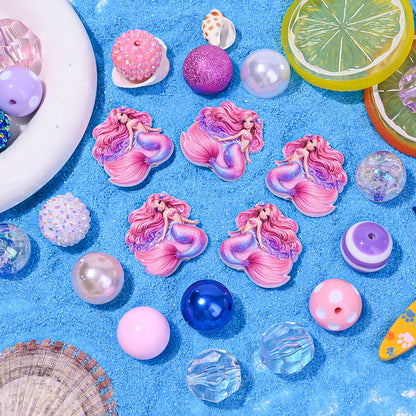 Pastel Mixed Bead & Charm Set