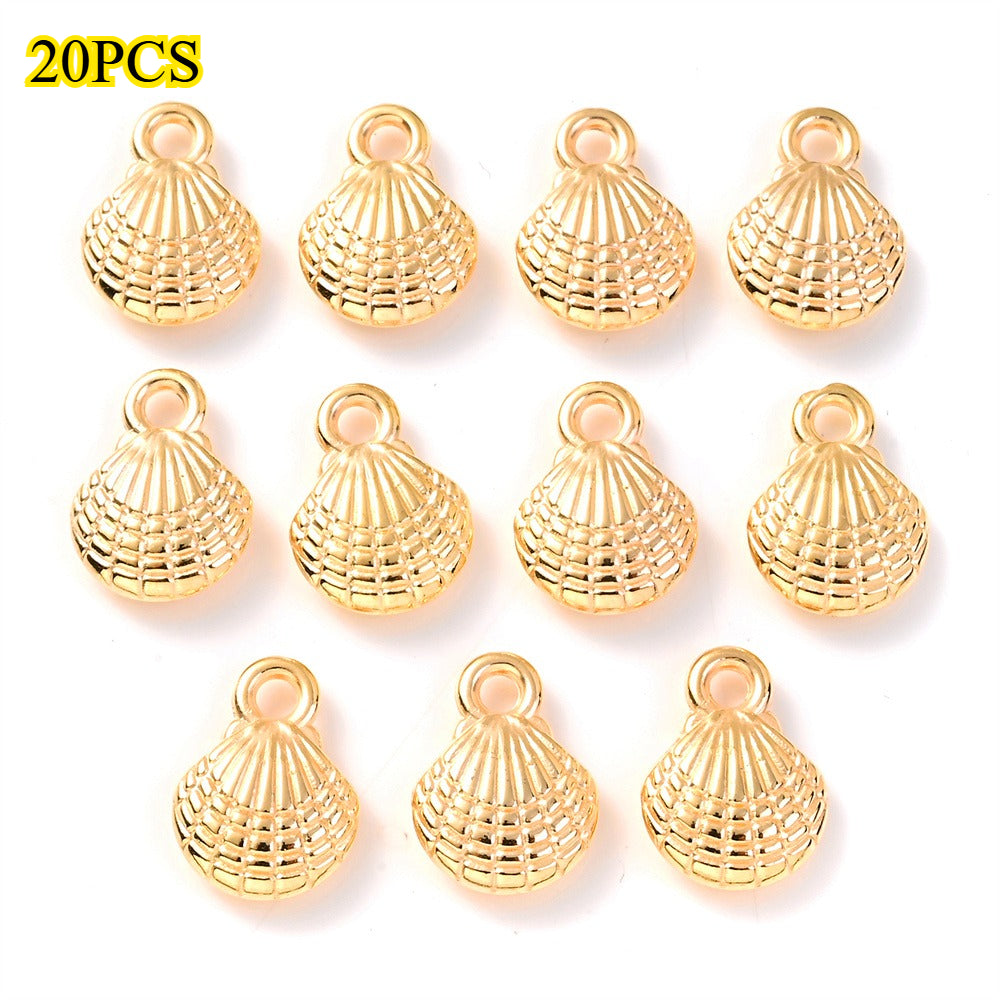 Shell CCB Spacer Beads