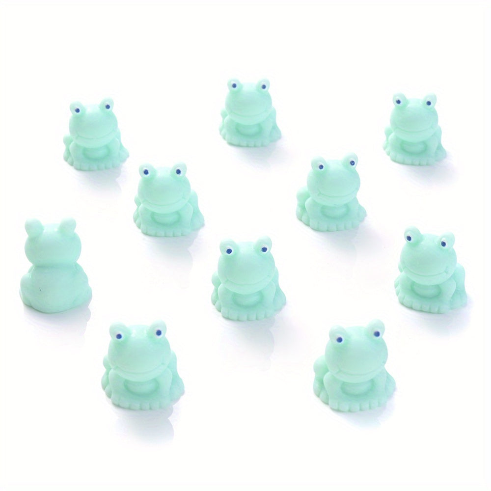 16x17mm 10pcs Resin Frog Beads
