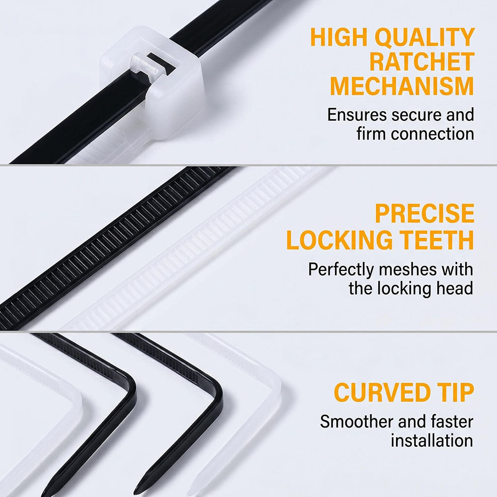 Self-Locking Nylon Cable Ties