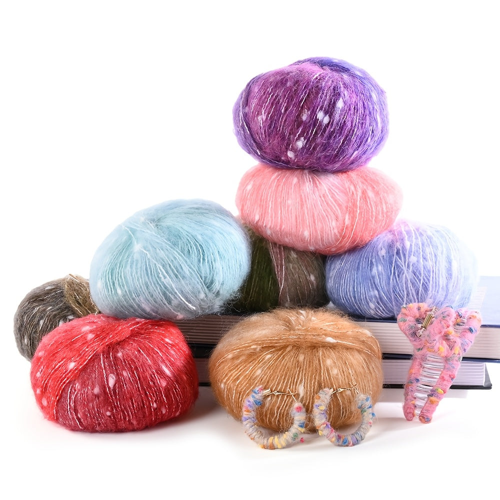 140g Winter Cozy Mohair-Style Yarn Set