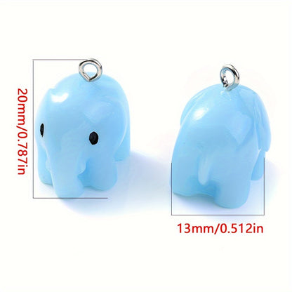 3D Animal Resin Pendant Set