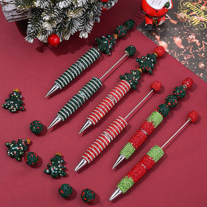 Christmas Beadable Ballpoint Pens