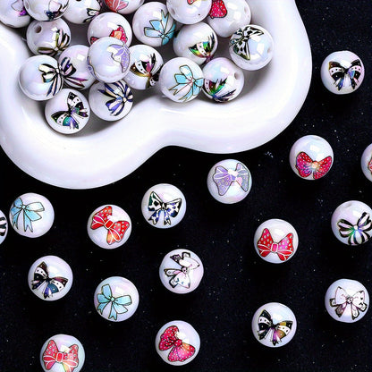 Butterfly Acrylic Beads