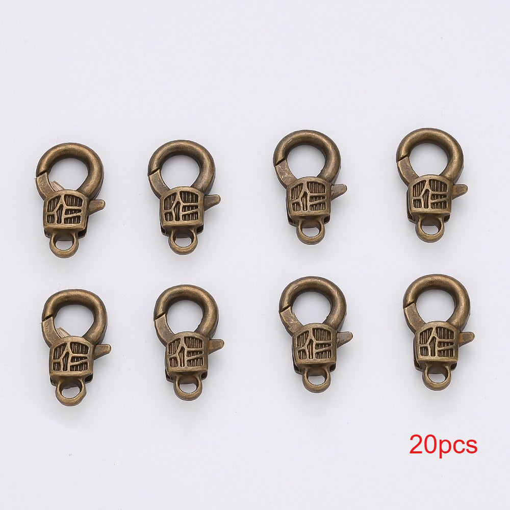 Mixed Color Metal Lobster Clasps